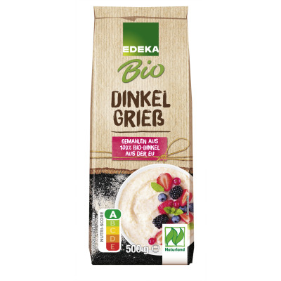 EDEKA Bio Dinkelgrieß 500G 