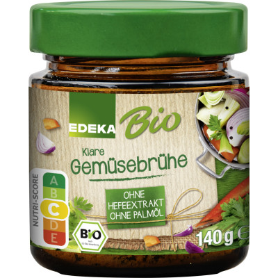 EDEKA Bio Klare Gemüsebrühe 140G 