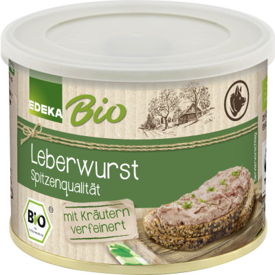 EDEKA Bio Leberwurst 200G 