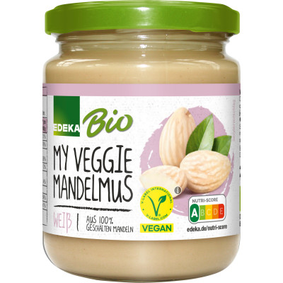 EDEKA Bio My Veggie Mandelmus weiß 250G 