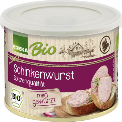 EDEKA Bio Schinkenwurst 200G 