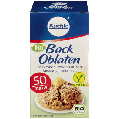 Küchle Bio Back Oblaten 50mm 37G 