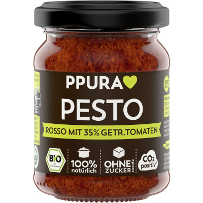 PPURA Bio Pesto Rosso 120G 