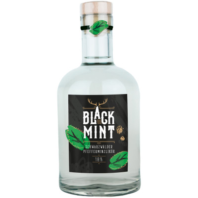 Black Mint Schwarzwälder Pfefferminzlikör 0,5L 