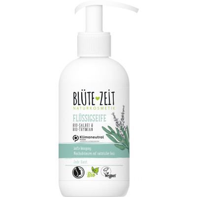 Blütezeit Flüssigseife Garten Bio-Salbei+Bio-Thymian 300ML 