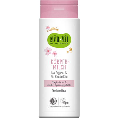 Blüte-Zeit Körperlotion mit Bio Arganöl & Bio Kirschblüte 250ML 