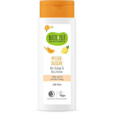Blüte-Zeit Pflegedusche Bio-Orange & Bio-Zitrone 250ML 
