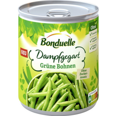 Bonduelle Grüne Bohnen dampfgegart 590G 