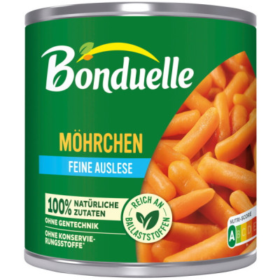 Bonduelle Möhrchen zart & extra fein 400G 