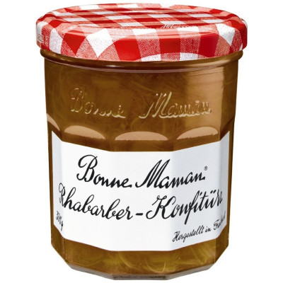 Bonne Maman Rhabarber-Konfitüre 370G 