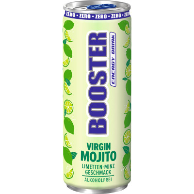 Booster Virgin Mojito 0,33L Dose - Abverkauf 