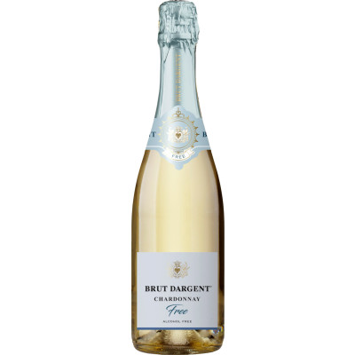 Brut Dargent Chardonnay alkoholfrei 0,75L - Etikett verschmutzt/beschädigt 