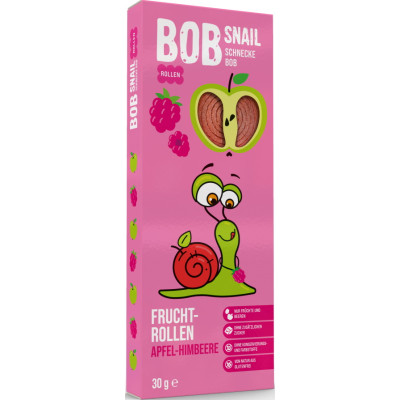 Bob Snail Frucht-Rollen Apfel-Himbeere 3ST 30G 