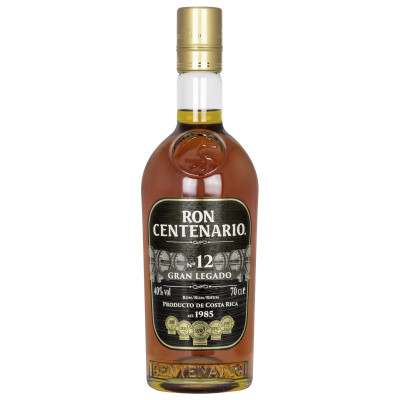 Ron Centenario Rum 12 Gran Legado 40% 0,7L 