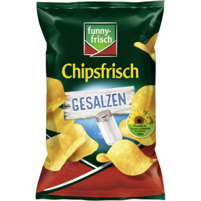 Funny-Frisch Chipsfrisch gesalzen 150G 