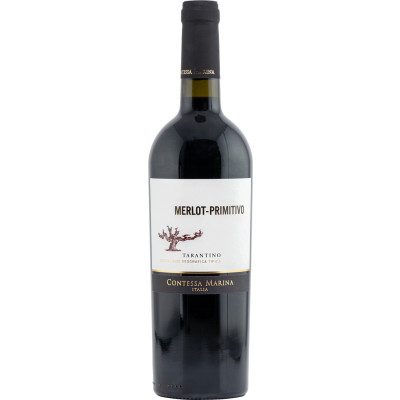 Contessa Marina Merlot Primitivo Tarantino IGP trocken 0,75L 