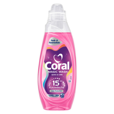 Coral Colorwaschmittel Magic Wash Protection 21WL 840ML 