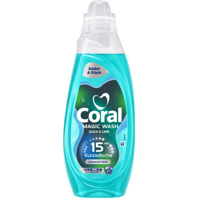 Coral Waschmittel Universal Magic Wash 21WL 840ML 