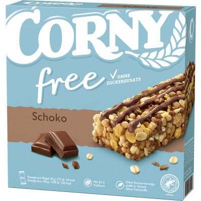 Corny Free Schoko Riegel 6ST 120G 