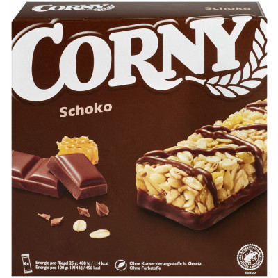 Corny Schoko Riegel 6ST 150G 