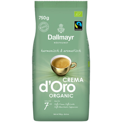 Dallmayr Bio Creme D'Oro Organic 750G 