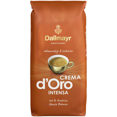 Dallmayr Crema d'Oro Intensa Kaffee ganze Bohnen 1 kg 