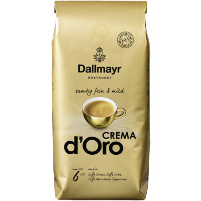 Dallmayr Crema d'Oro Kaffee ganze Bohnen 1 kg 