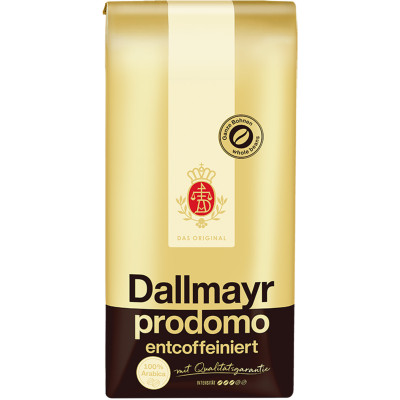 Dallmayr Prodomo entkoffeiniert ganze Bohnen 500G 