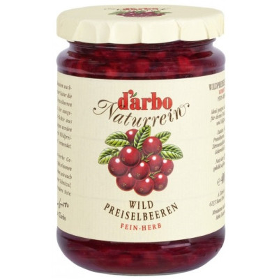 Darbo Naturrein Wildpreiselbeeren 400G - verschmutzt/beschädigt 