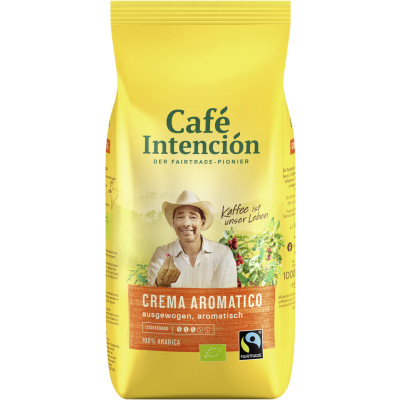 Darboven Café Intención ecológico Café Crema Bio Fairtrade 1KG 