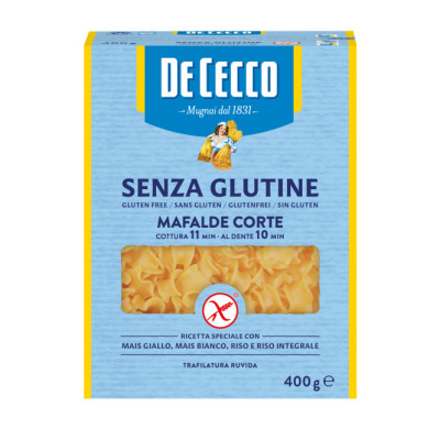 De Cecco Mafalde Corte Senza Glutine 400G 