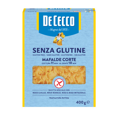 De Cecco Mezzi Rigatoni Senza Glutine 400G 