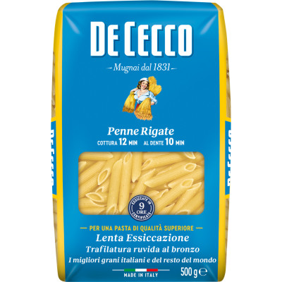 De Cecco Penne Rigate 500G 