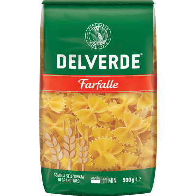 Delverde Nudeln Farfalle 500G 