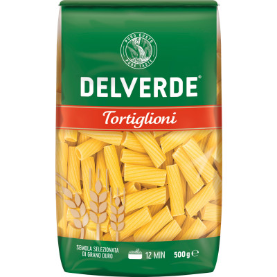 Delverde Nudeln Tortiglioni 500G 