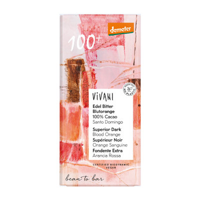 Demeter Vivani Edel Bitter Blutorange 100% 90G 