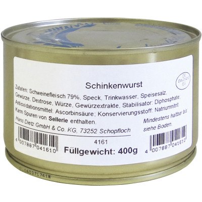 Dietz Schinkenwurst 400G 