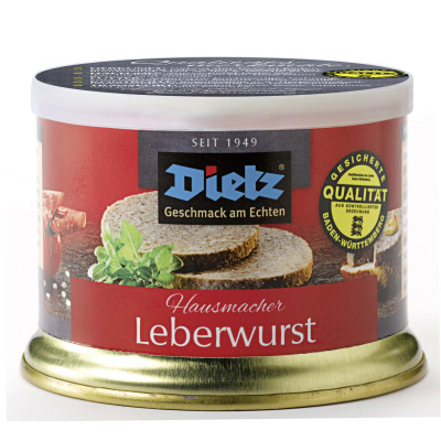 Dietz Hausmacher Leberwurst 200G 