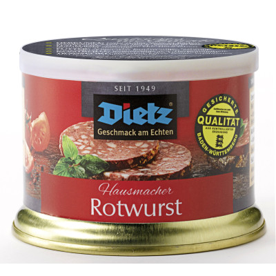 Dietz Hausmacher Rotwurst 200G 