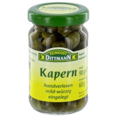 Dittmann Kapern mild-würzig eingelegt 90G 