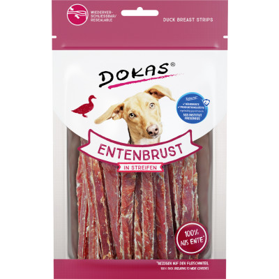 Dokas Entenbrust in Streifen 70G 
