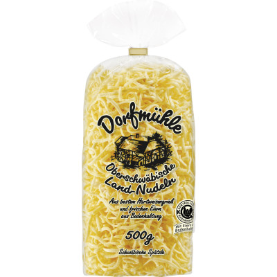 Dorfmühle Oberschwäbische Land-Nudeln Schwäbische Spätzle 500G 