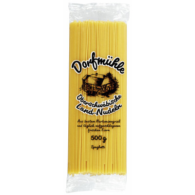 Dorfmühle Oberschwäbische Land-Nudeln Spaghetti 500G 