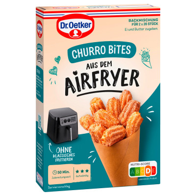 Dr.Oetker Airfryer Churro Bites 300g 
