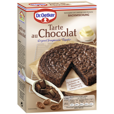 Dr.Oetker Backmischung Tarte au Chocolat 470G 
