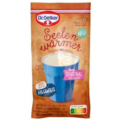 Dr.Oetker Seelenwärmer Tassen-Milchreis 60G 