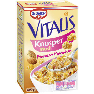 Dr.Oetker Vitalis Knusper Flakes 600G 