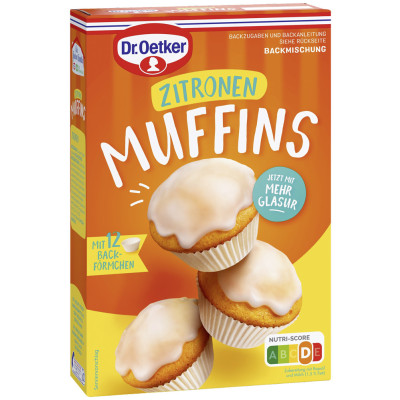 Dr.Oetker Zitronen Muffins 455G 