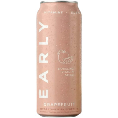 Early Sparkling Vitamin Drink Grapefruit 0,33L Dose - Abverkauf 