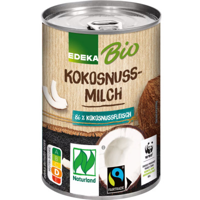 EDEKA Bio Kokosnussmilch 400ML 